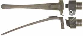 Kit Carson's Hawken 1" slant breech & tang, 3/4-16 thread